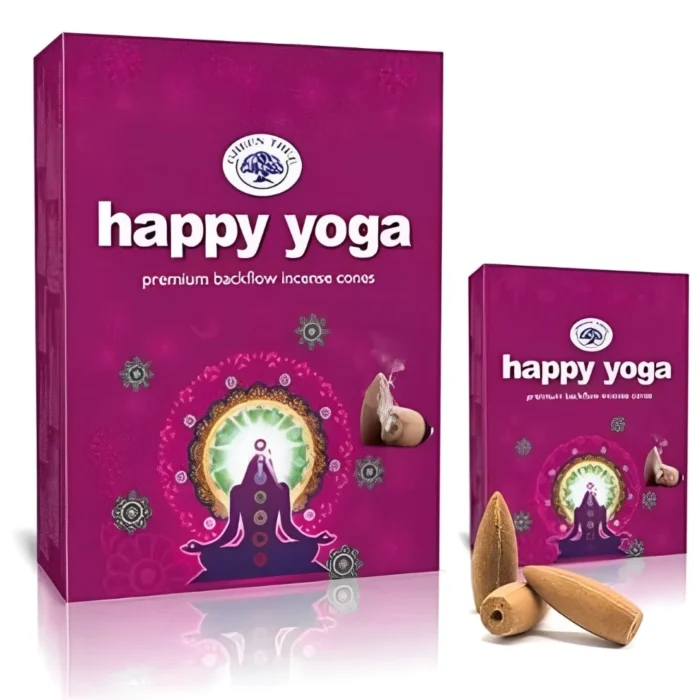 Cones de Incenso Refluxo Happy Yoga