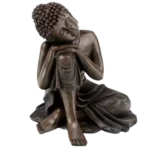 Buda Tailandês Cabeça no Joelho