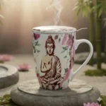Caneca Buda Meditação