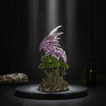 Estátua Mãe Dragão Árvore da Vida Led
