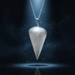 Pendente de Selenita Facetado