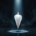 Pendente de Selenita Facetado