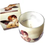 Vela Perfumada em Copo Anjos