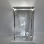 Anjo c/Bebé 3D Laser