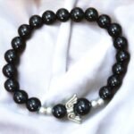 Pulseira Ónix com Anjo