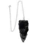 Pendulo de Obsidiana em Bruto