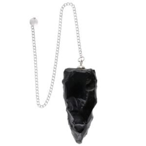 Pendulo de Obsidiana em Bruto