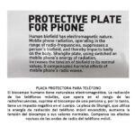 Placa Adesiva de Shungite Retangular