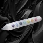 Bastão Selenita 7 Chakras