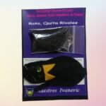 Boneco de pano Vodu - Rato preto Remove rivais