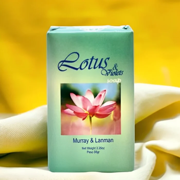 Sabonete Lotus e Violetas Murray e Lanman
