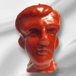 Vela Cabeça Homem Vermelha