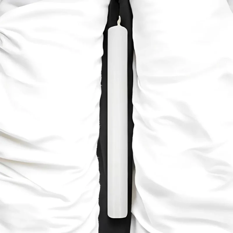 Vela Branca 15cm