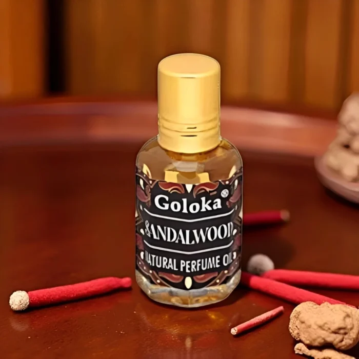 Óleo Perfume Natural Sândalo Roll-On