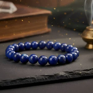 Pulseira de Lápis Lazúli 8mm