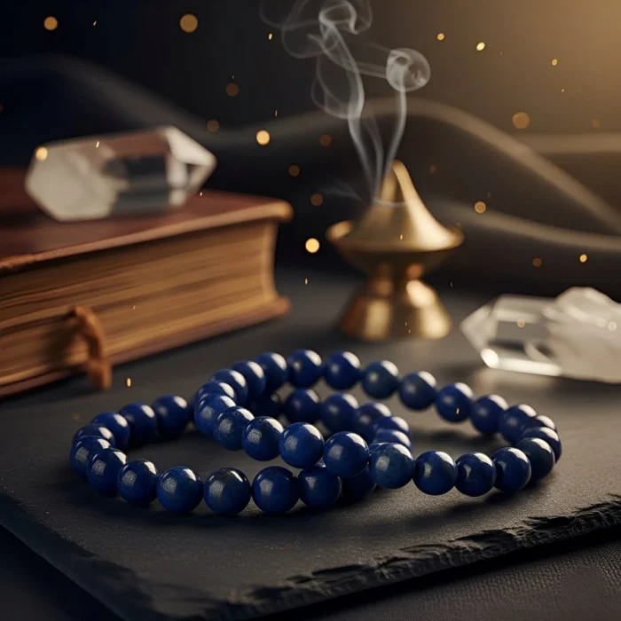 Pulseira de Lápis Lazúli 8mm