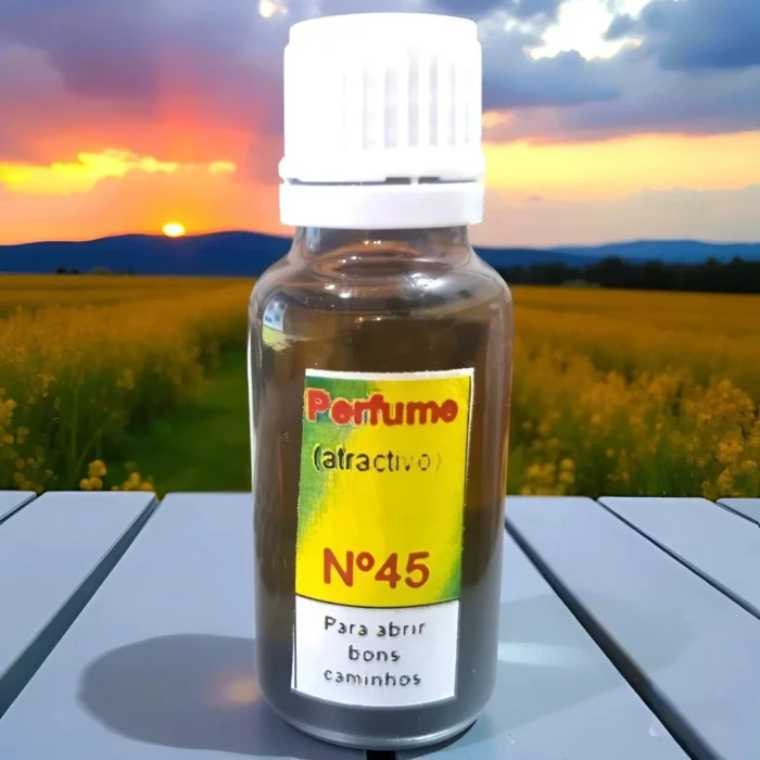 Perfume 45 – Para Abrir Bons Caminhos e Atrai Oportunidades