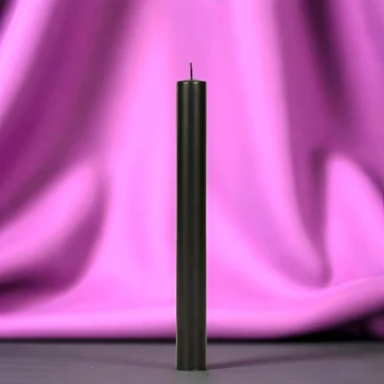 Vela Preta 15 cm - Proteção e Firmeza Energética