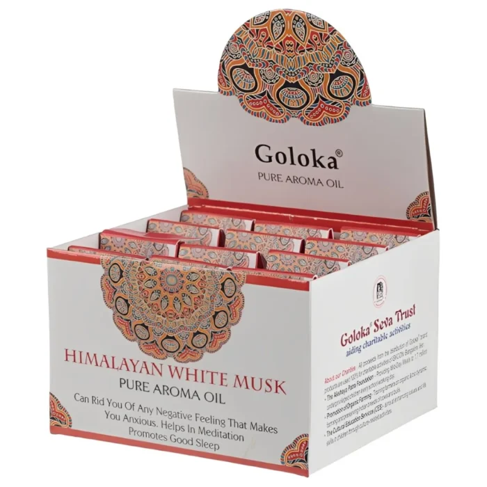 Óleo Aromático Almíscar Branco Goloka