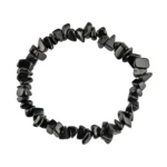Pulseira de Ónix Chip Natural Proteção Energética