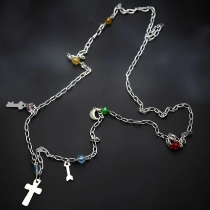 Guia de Aço 7 Linhas Especial com Cristais