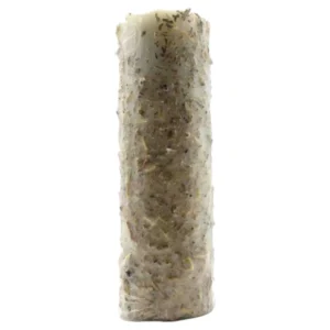 Vela com Arruda 15 cm – Limpeza e Proteção Espiritual