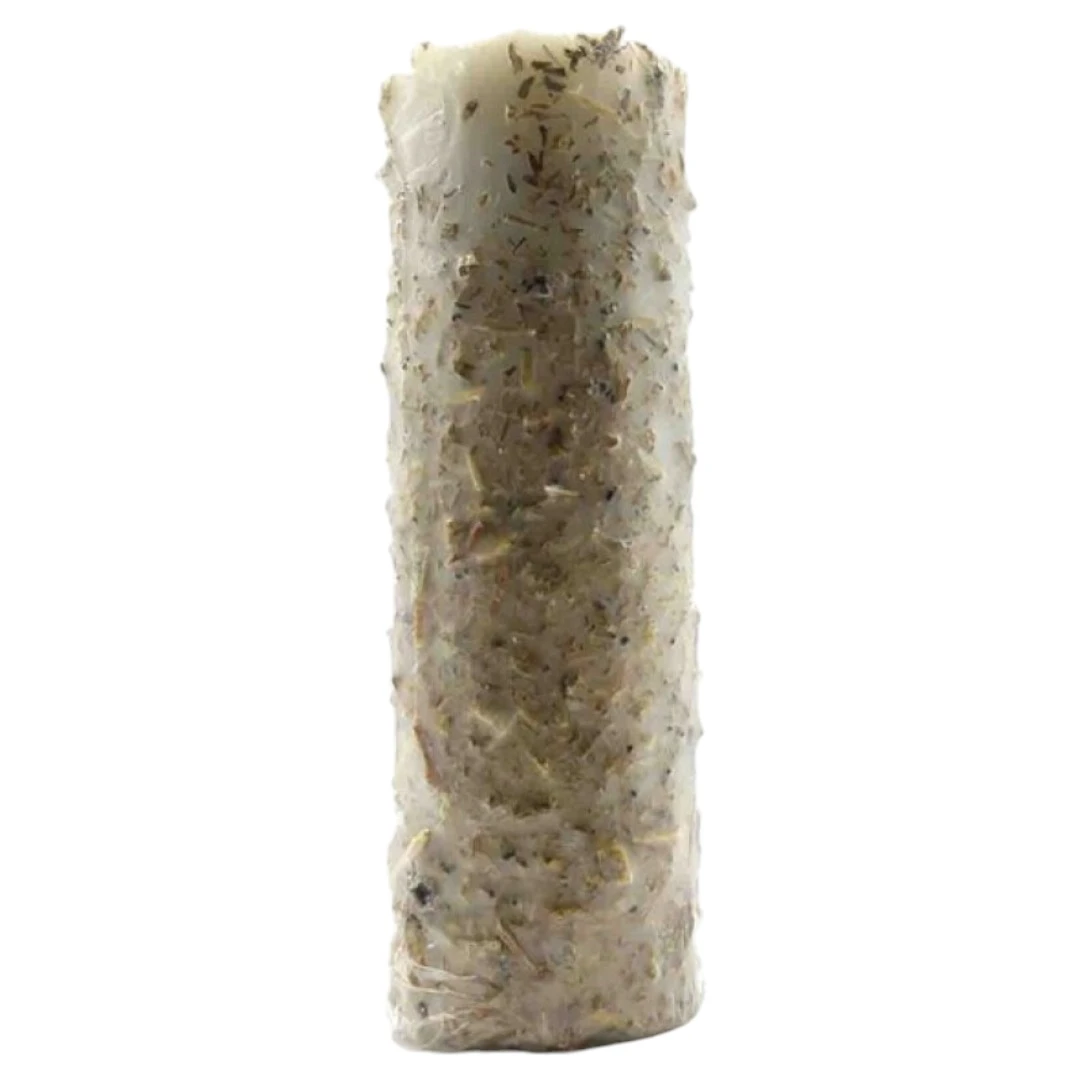 Vela com Arrud Vela com Arruda 15 cm – Limpeza e Proteção Espiritual