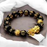 Pulseira Pixiu Feng Shui 10mm - Prosperidade e Proteção