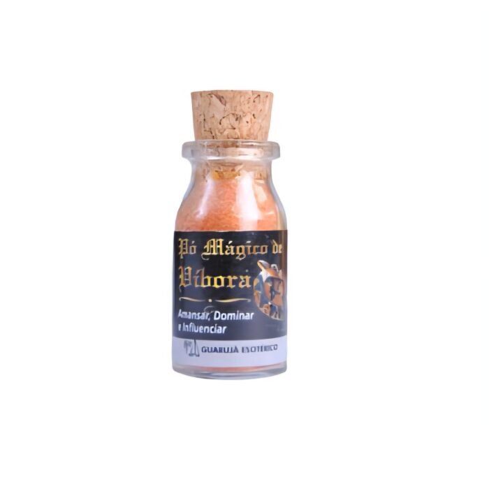 Pó de Víbora Alta Magia Uso Esotérico