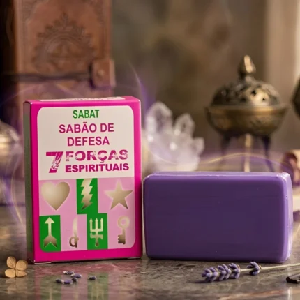Sabonete 7 Forcas Espirituais Uso Espiritual e Bem Estar