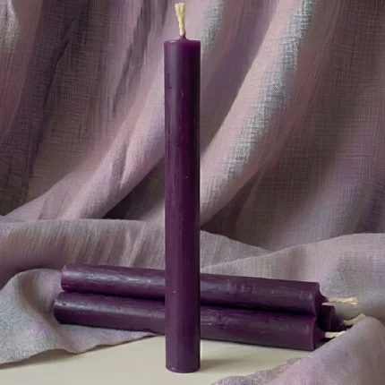 Vela Roxa 15 cm - Uso Espiritual