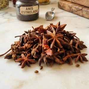 Anis Estrelado 50gr Aroma Natural e Uso Tradicional 