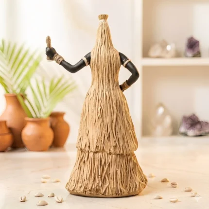 Estátua Omulu Obaluaê Decoração Espiritual