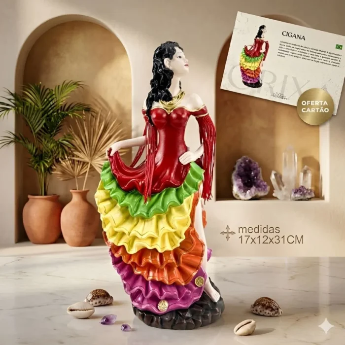 Pomba Gira Cigana - Decoração