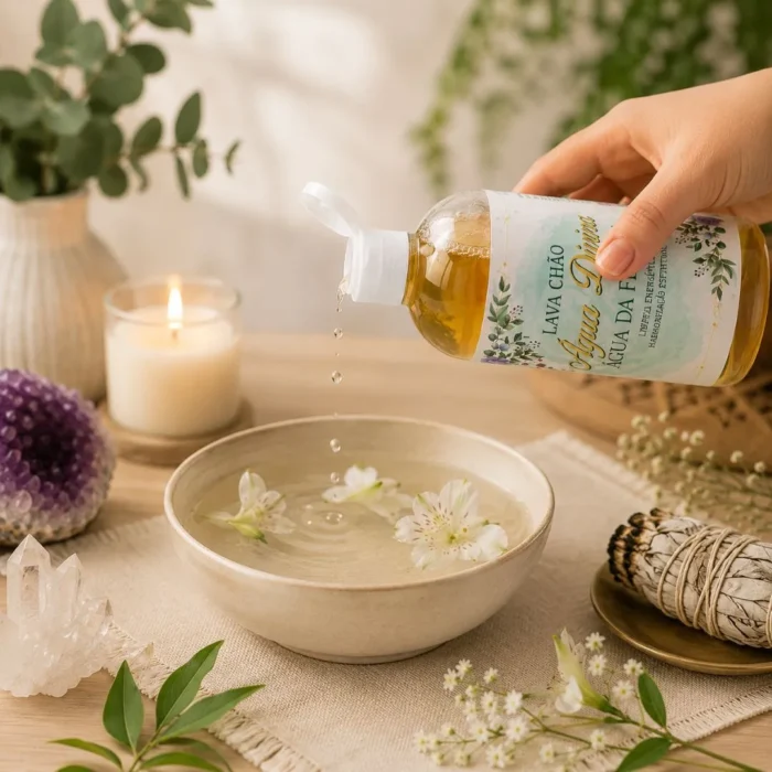 Lava Chão Água da Flórida | Limpeza Espiritual Perfumada e Profunda