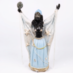 Estátua de Iemanjá Negra 30 cm