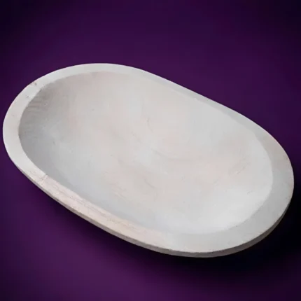 Gamela de Madeira Oval Extra Grande