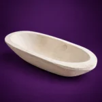 Gamela de Madeira Oval Pequena para rituais e oferendas