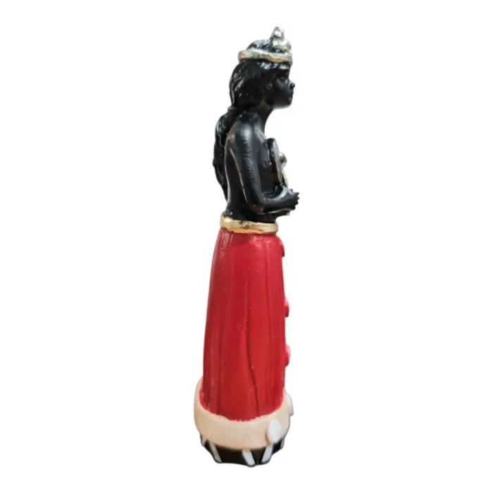 Estátua Xangô 10 cm para altar espiritual
